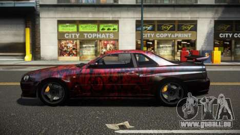 Nissan Skyline R34 ZL-R S3 pour GTA 4