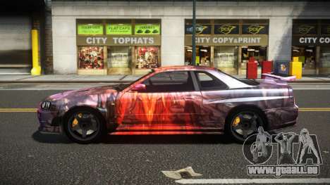 Nissan Skyline R34 ZL-R S9 für GTA 4