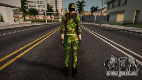 Jill Army für GTA San Andreas