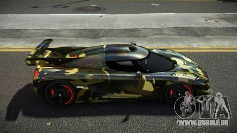 Koenigsegg Agera One RWZ S10 pour GTA 4