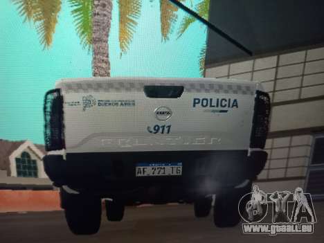 Nissan Police des frontières PBA pour GTA San Andreas