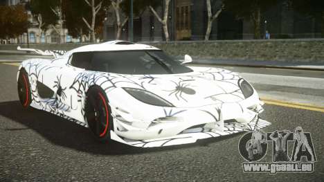 Koenigsegg Agera One RWZ S14 pour GTA 4