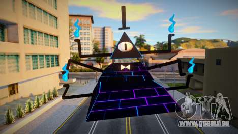 Bill Cipher en su forma física al inicio del Rar für GTA San Andreas