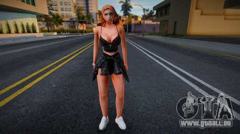 Jeune fille dans le style de CA 14 pour GTA San Andreas