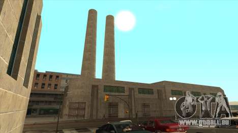 Usine rénovée à Los Santos pour GTA San Andreas