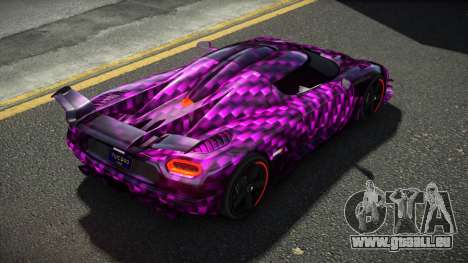 Koenigsegg Agera One RWZ S11 pour GTA 4