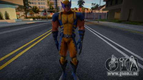 Marvel Comics: Wolverine Skin pour GTA San Andreas