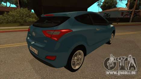 2013 Hyundai i30 3-door hatchback pour GTA San Andreas