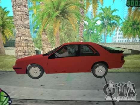 Renault Fuego GTA Max 1989 für GTA San Andreas