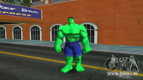 Accurate Size Hulk From Hulk 2003 Game pour GTA Vice City