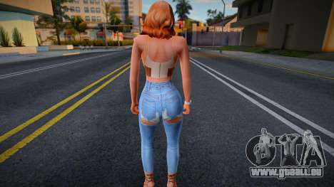 Jeune fille dans le style de CA 20 pour GTA San Andreas