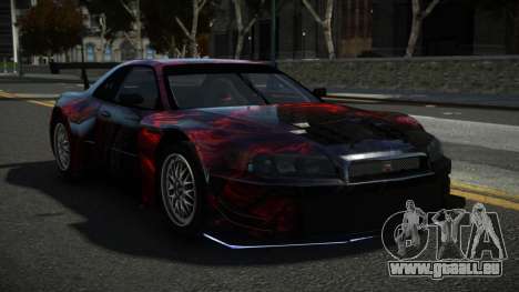 Nissan Skyline R34 XF-R S7 pour GTA 4