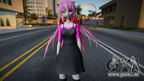 Kaede Lucy de serie Elfen Lied für GTA San Andreas