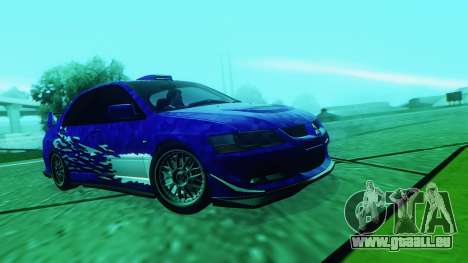 Mitsubishi Lancer Evolution IX FQ-360 2007 für GTA San Andreas