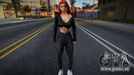 Jeune fille dans le style de CA 18 pour GTA San Andreas