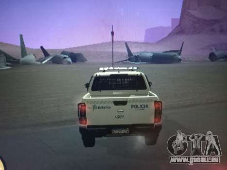 Nissan Police des frontières PBA pour GTA San Andreas