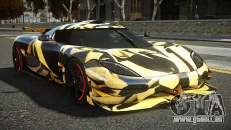 Koenigsegg Agera One RWZ S7 pour GTA 4