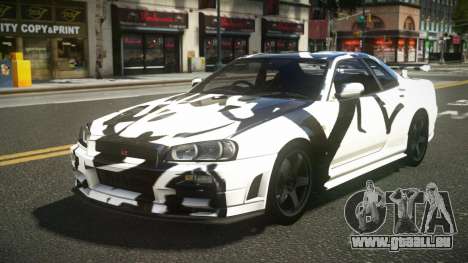 Nissan Skyline R34 ZL-R S14 für GTA 4