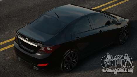 Hyundai Solaris Blek pour GTA San Andreas