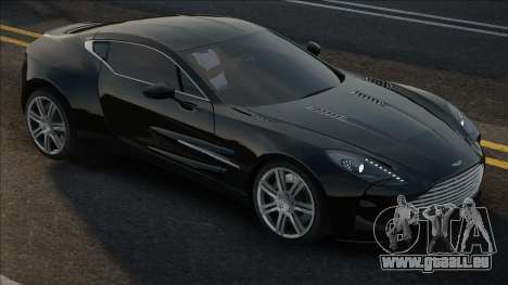 Aston Martin One-77 Blek für GTA San Andreas