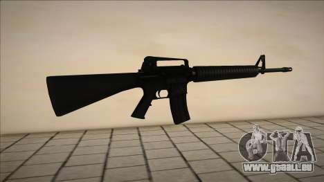 M4 Chrome pour GTA San Andreas