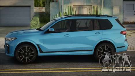 BMW X7 G07 Blau für GTA San Andreas