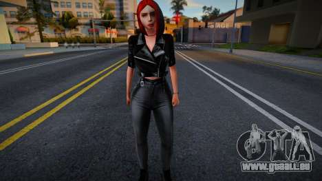 Jeune fille dans le style de SA 13 pour GTA San Andreas