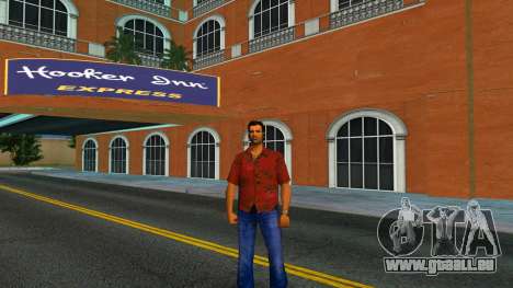 Nouveau T-shirt rouge pour Tommy Vercetti pour GTA Vice City