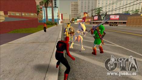 Mewtwo de Super Smash Bros Melee pour GTA San Andreas