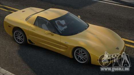 Chevrolet Corvette C5 Yellow für GTA San Andreas