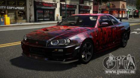 Nissan Skyline R34 ZL-R S3 pour GTA 4