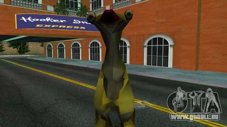 Sid The Sloth (Ice Age) Skin für GTA Vice City