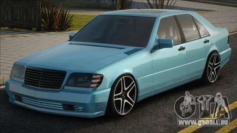 Mercedes Benz W140 Blue für GTA San Andreas