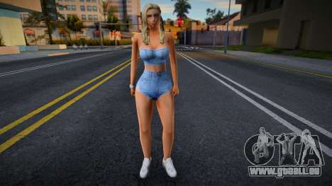 Jeune fille dans le style de CA 21 pour GTA San Andreas