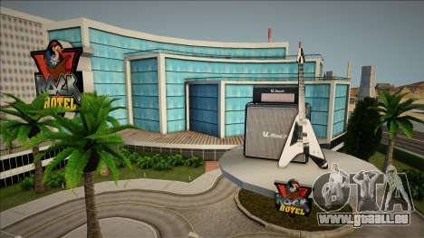 V-Rock Hotel R-TXD 2024 - Blue-Glass Version pour GTA San Andreas