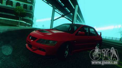 Mitsubishi Lancer Evolution IX FQ-360 2007 pour GTA San Andreas