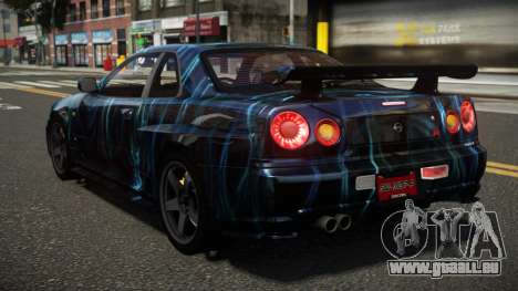 Nissan Skyline R34 ZL-R S12 pour GTA 4