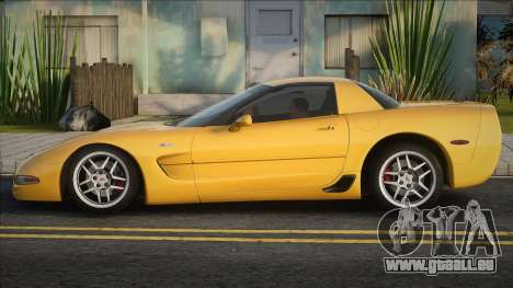 Chevrolet Corvette C5 Yellow für GTA San Andreas