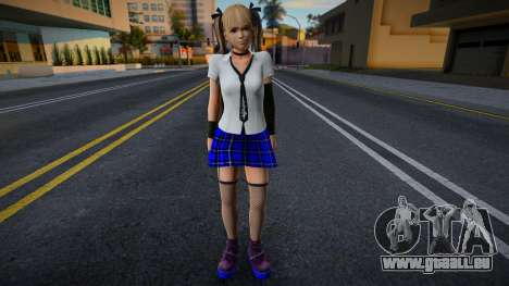 Marie Rose in School Uniform - Blue für GTA San Andreas