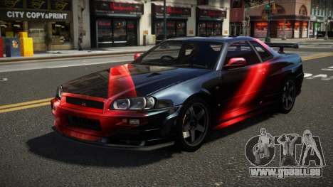 Nissan Skyline R34 ZL-R S2 für GTA 4