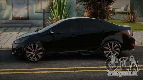 Hyundai Solaris Blek pour GTA San Andreas