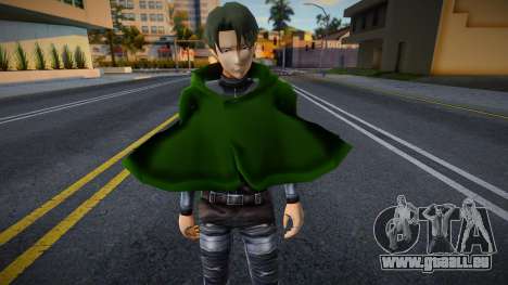 Levi Ackerman Season 4 Shingeki no Kyojin pour GTA San Andreas