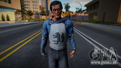 Ash Williams Con Traje Medieval Muerto o Zombie pour GTA San Andreas