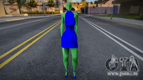 New Sexy Alien Edit For Wfyri pour GTA San Andreas