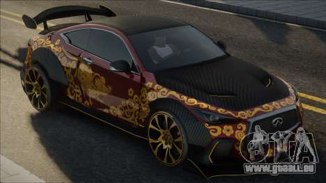 Infiniti Project Black S Special Edition pour GTA San Andreas