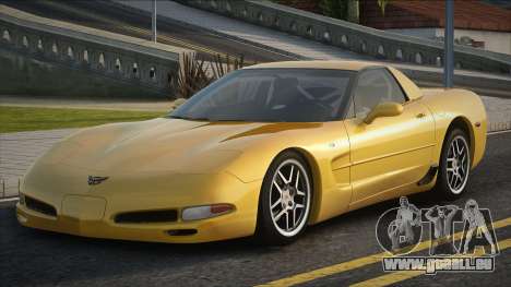 Chevrolet Corvette C5 Yellow für GTA San Andreas