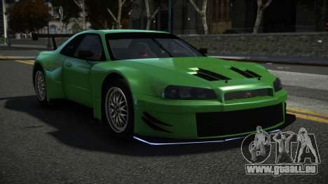 Nissan Skyline R34 XF-R für GTA 4