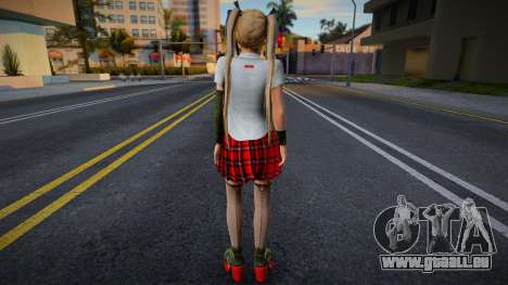 Marie Rose in School Uniform - Red für GTA San Andreas