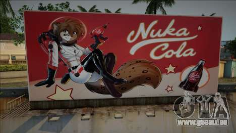 Plakatwand mit Nuka Cola Werbung für GTA San Andreas