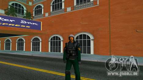 Tommy as Finnish Border Guard SWAT pour GTA Vice City